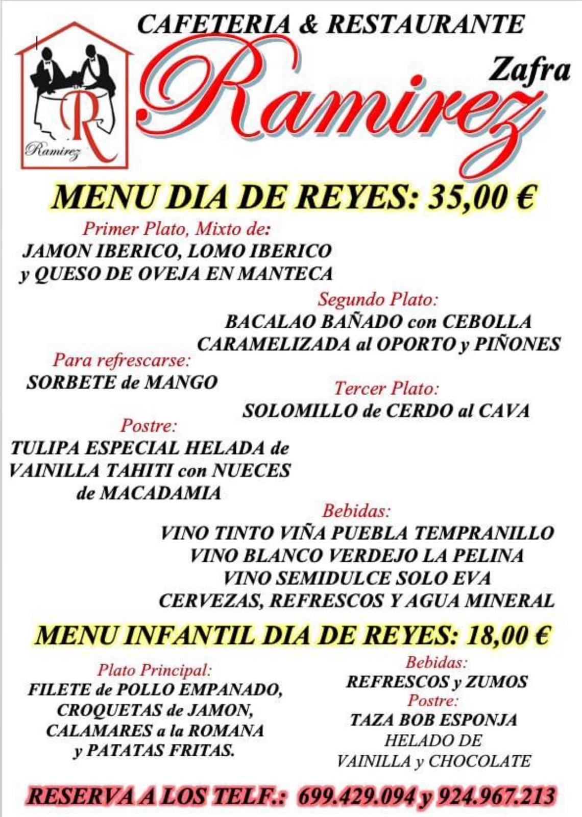 Menú para el día de Reyes Image